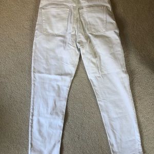 Everlane white jeans